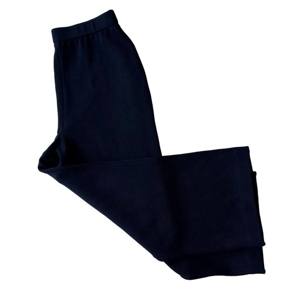 St John Collection Pants Size 10  Black Elastic Stretch Waist High Rise … - Picture 8 of 11